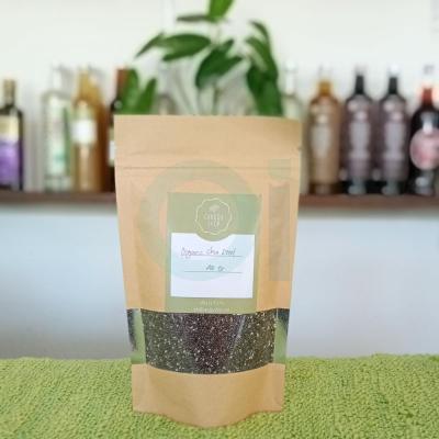 Chia Seeds Black, Organic, 200gr