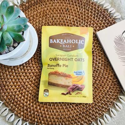 Overnight Oats, Banoffee Pie, 60gr - Bakeaholic