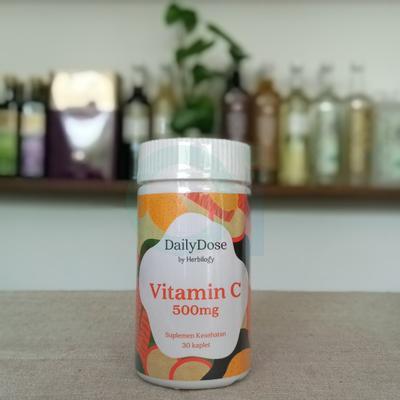 Daily Dose Vitamin C Capsules, 30 Capsules - Herbilogy