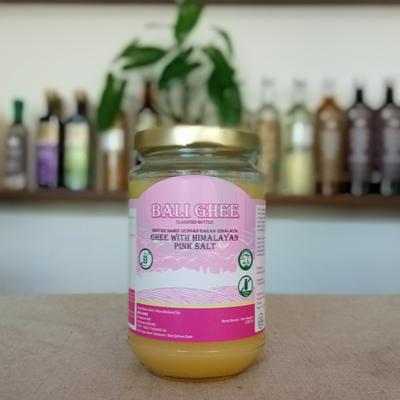 Clarified Butter, Pink Himalayan Salt, 330ml - Bali Ghee
