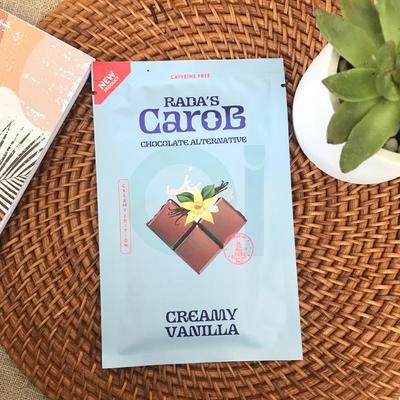 Carob Chocolate Bar, Creamy Vanilla - Alternative Chocolate
