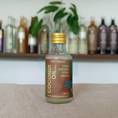 Coconut Oil, Cold Pressed Extra Virgin, 140ml