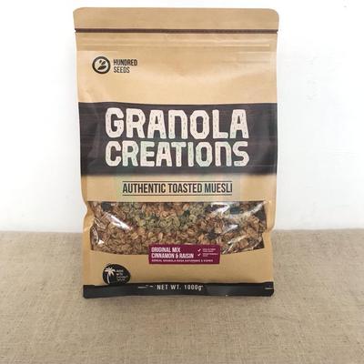 Granola, Cinnamon Raisin, 1Kg - Granola Creations