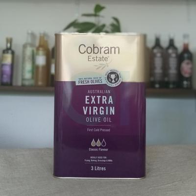 Extra Virgin Olive Oil, Classic Flavour, 3Ltr - Cobram Estate