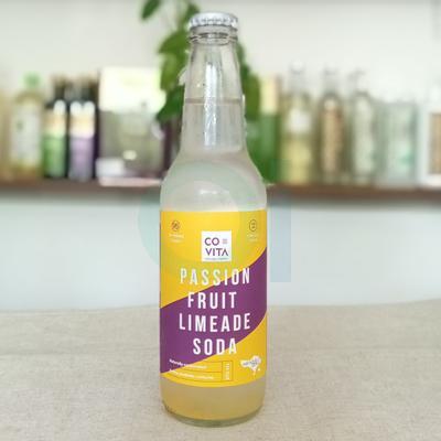 Healthy Soda, Passion Fruit Limeade, 270ml - Covita