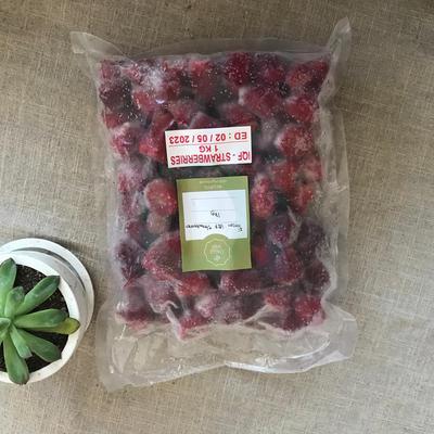 Frozen Fruit, IQF, Strawberries, 1Kg