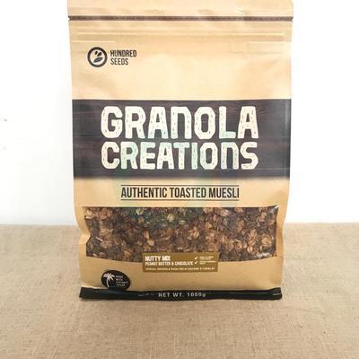 Granola, Peanut Butter And Chocolate, 1Kg - Granola Creations