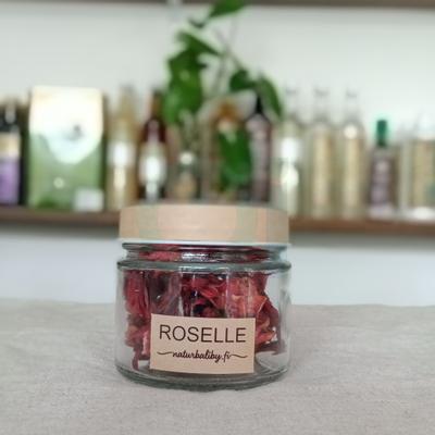 Rosella Tea With Big Jar, 15gr - Naturbaliby