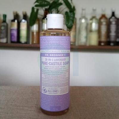 Pure Castile Soap, Lavender, 237ml - Dr. Bronners
