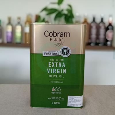 Extra Virgin Olive Oil, Light Flavour, 3Ltr - Cobram Estate
