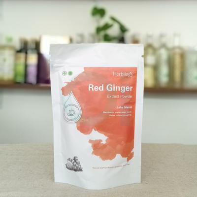 Red Ginger Extract Powder, 100gr - Herbilogy